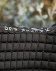 Satin Classic Dressage Saddle Pad - Ebony