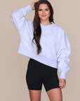 WARMUP PULLOVER | HEATHER GRAY