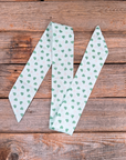 Green Western Skinny Mini Wild Rag Scarf / Cowgirl Necktie