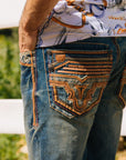 Holt Men's Slim Boot Cut Jeans