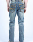 Holt Men's Slim Boot Cut Jeans