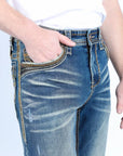 Holt Men's Slim Boot Cut Jeans