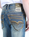 Holt Men's Slim Boot Cut Jeans