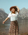 Howdy T-Shirt Bourbon Cowgirl