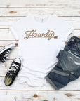 Howdy T-Shirt Bourbon Cowgirl