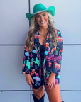 Vegas Neon Women's Western Blazer