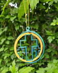 Triple Cross Ornament medium