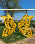 3D Print Butterfly Boho Earrings Made in America