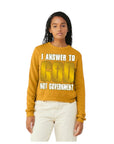I Answer To God Not Government