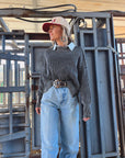 The Riana Oversized Cropped Sweater