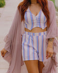 The Marina Duster in Mauve