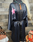 Pink Rodeo Women's Lounge Kimono Robe