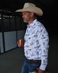 Ranch Life Unisex Western Button Up Shirt
