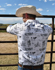 Ranch Life Unisex Western Button Up Shirt