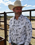 Ranch Life Unisex Western Button Up Shirt