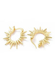 Burst of Spirit Hoop Earrings
