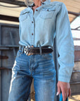 The Heidi Denim Top