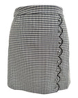 MASON'S DAUGHTER | Ellie Skirt, Black & Ivory Gingham