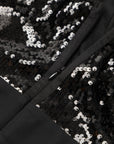 Black Sequin Jumpsuit