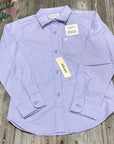 Ariat Girls Lavender Stripe Kirby Western Shirt