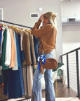 SALE The Sable Sweater in Camel