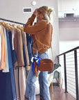 SALE The Sable Sweater in Camel