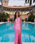 Barbie hot pink gala gown