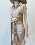 SALE The Myla Wrap Belt in Gold