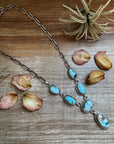 Golden Hills Turquoise Necklace – Sterling Silver, 22 inch