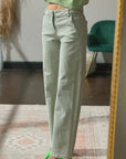 SALE The Myrtle Jean in Sage Green