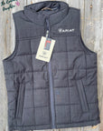 Ariat Youth Phantom Heather Crius Insulated Vest