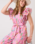 Champagne brunch jumpsuit in color options