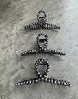 Faux Pearl Claw Hair Clip