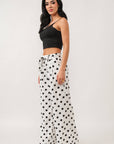 Long sleeve polka dot blazer and pants set