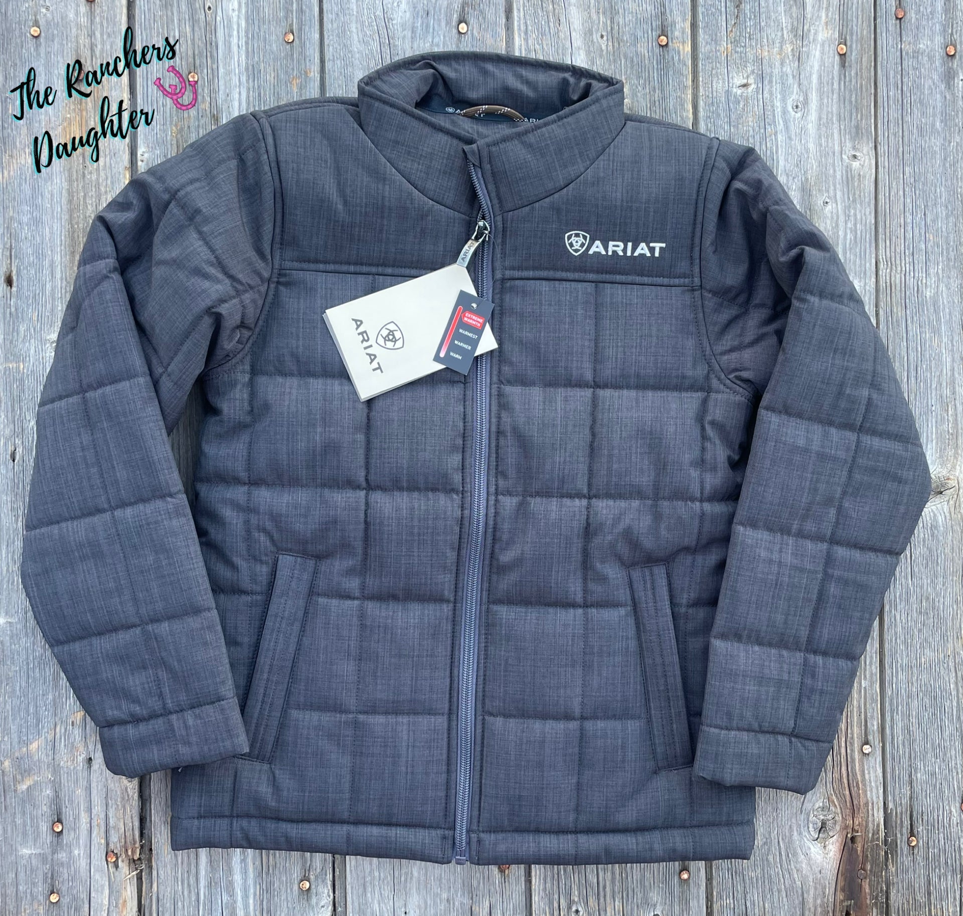 Ariat Youth Phantom Heather Crius Insulated Jacket