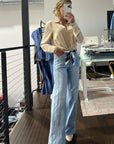 The Emaline Wide Leg Jean