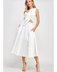 Knotted Bow Dress in color options