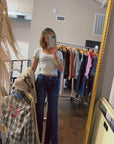 The Rope Bow Top in White