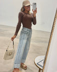 The Emaline Wide Leg Jean