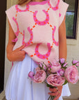 The Annie Horseshoe Sweater Vest