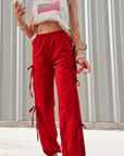 The Leighton Pant in Red