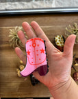 Cowboy boots hair clip