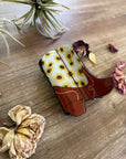 Cowboy boots hair clip