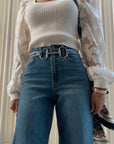 The Amalie Horsebit Belt