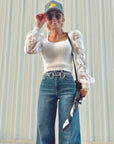 The Amalie Horsebit Belt