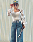 The Amalie Horsebit Belt