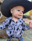 Shea Baby Roughstock Pearl Snap Onesie