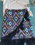 Far Out Fringe Skirt