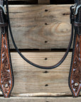 Hand Painted Floral Browband Headstall / Bridle