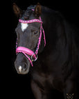 The Barbie Pink Leather Snaffle Bridle